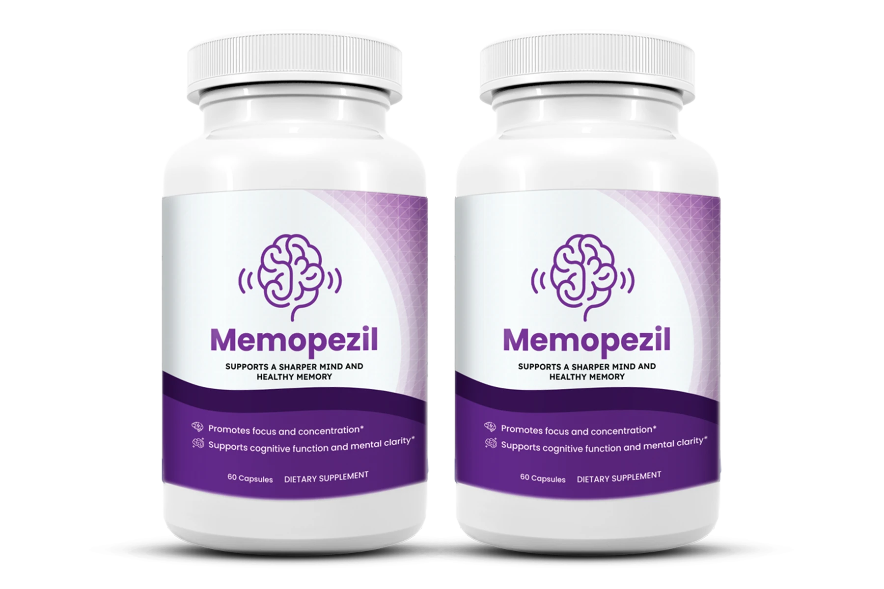 Memopezil 2 bottle package — 60 day supply